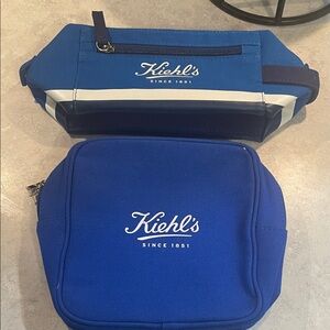 Kiehl's Royal Blue Toiletry Bag Duo